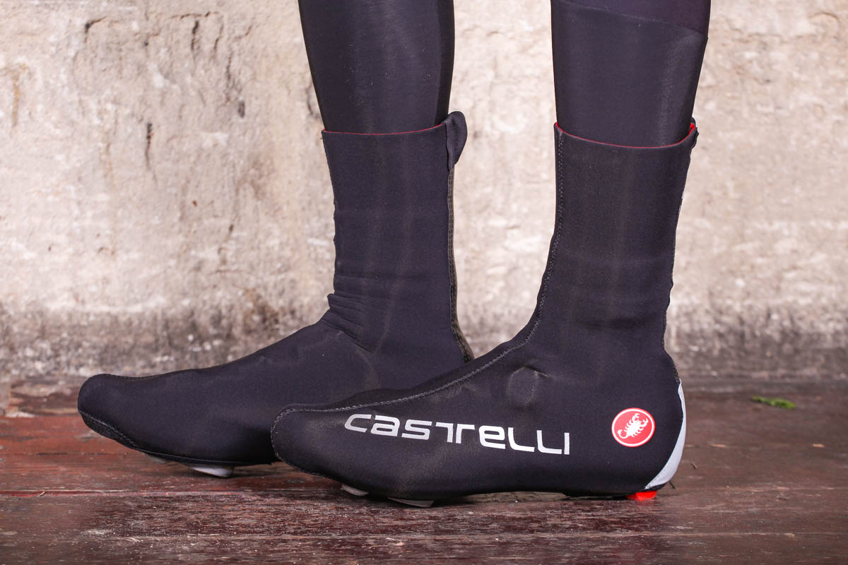 Castelli Couvre-Chaussures Diluvio Noir Femme Val de Loire Velo