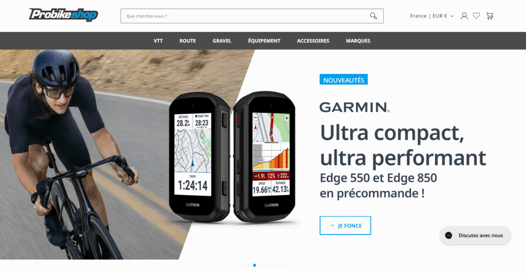 siteweb probikeshop